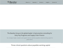 Tablet Screenshot of bavelos.com